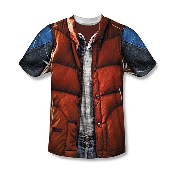 Back To The Future Marty McFly Vest T-Shirt