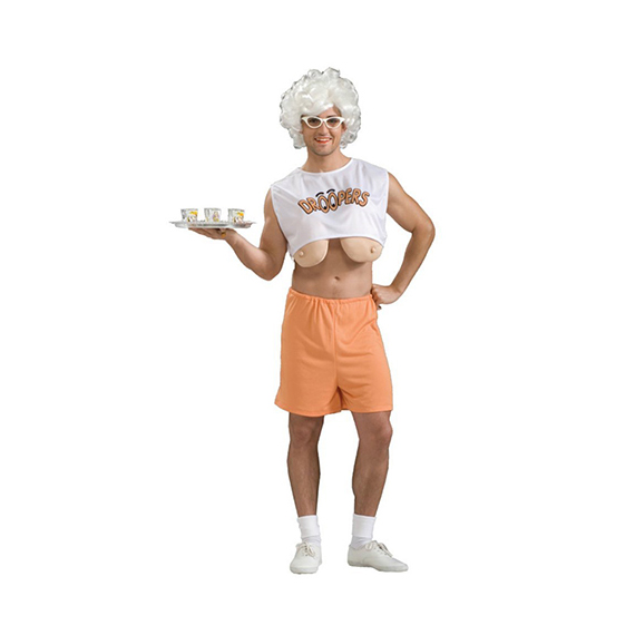 Hooters  Droopers Theme Party Costume