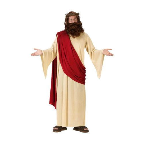Jesus Costume With Crown and Beard