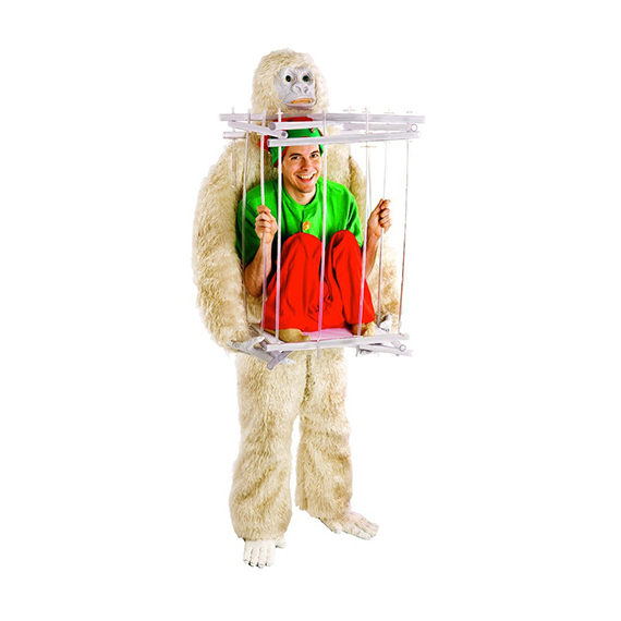 Snowman and Ice Cage Costume Kit
