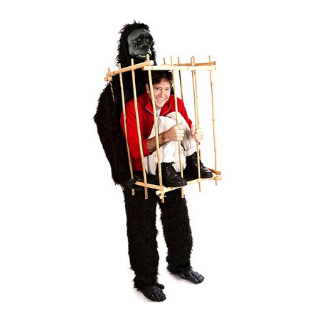 Gorilla and Cage Costume Kit