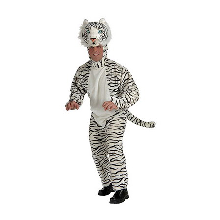 White Tiger Deluxe Plush Mascot Costume