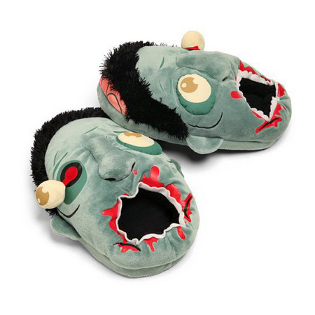 Zombie Plush Slippers