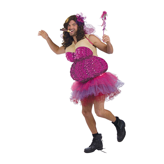 Tutu-Much-Fun Men's Fairy Costume